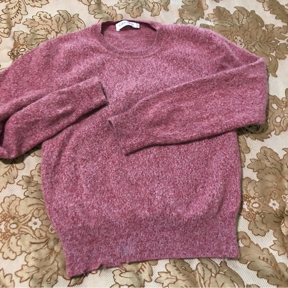 Calvin Klein sweater, long sleeve, crew neck, rose color, Size XS - Picture 7 of 10